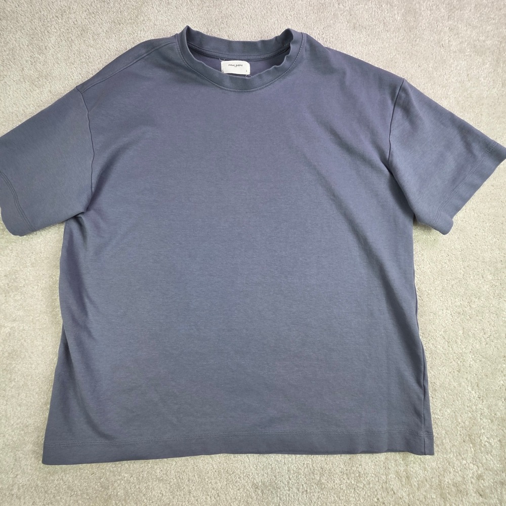 Public Supply NYC Men's Oversize T-Shirt Gray Cotton‎ Large Style P967100DBR7